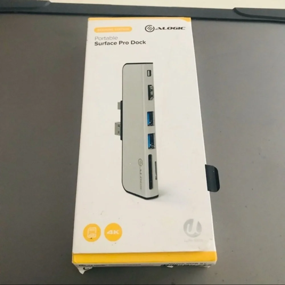 ALOGIC SURFACE PRO DOCK PORTABLE ULTRA SERIES SILVER
